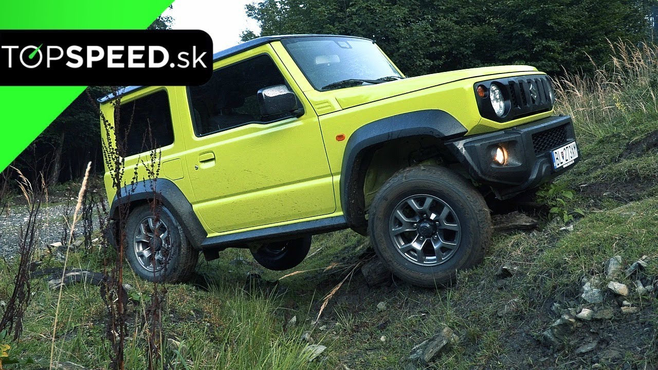 Videotest recenzia test Suzuki Jimny 4x4 test onroad offroad Maroš