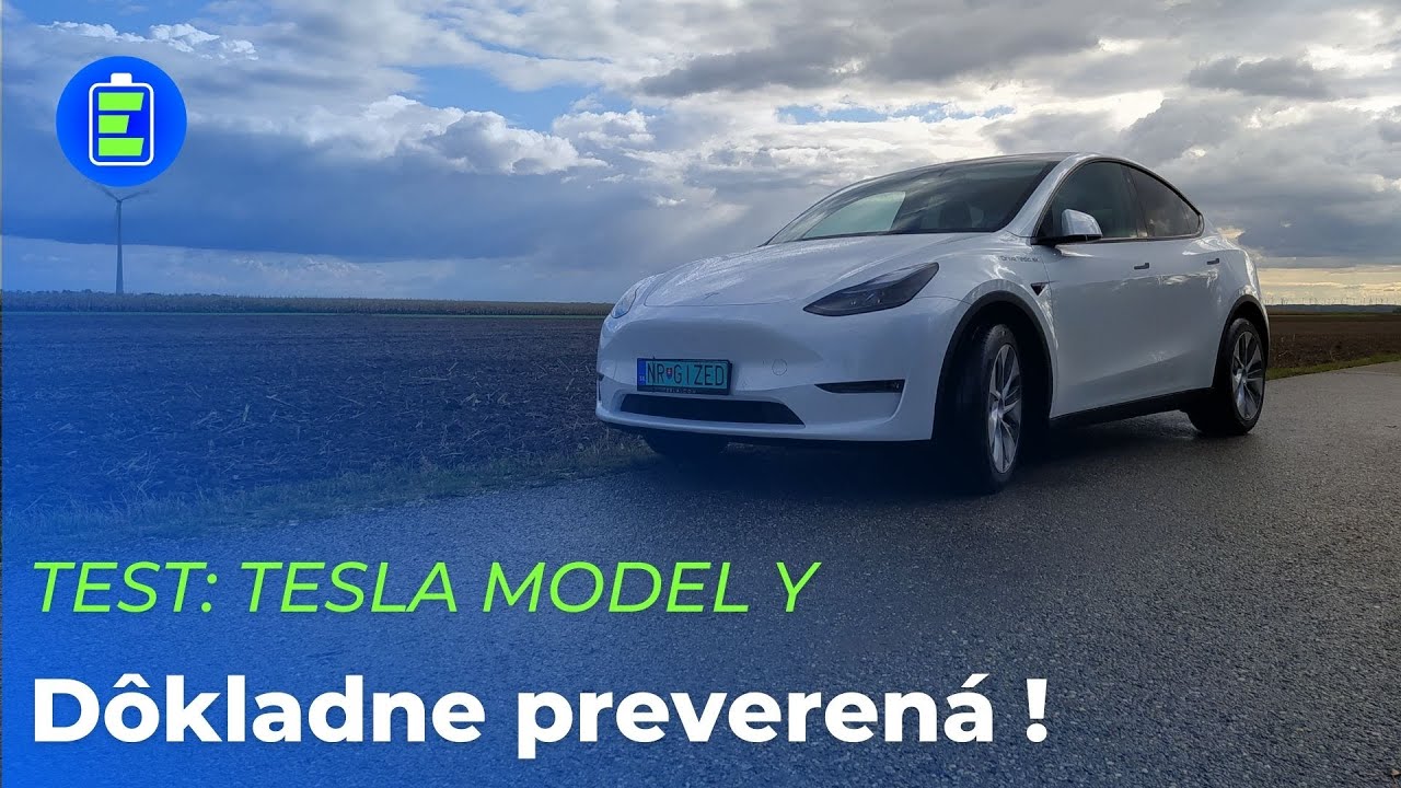 Videotest Recenzia Test TEST Elektromobil Tesla Model Y MY2021