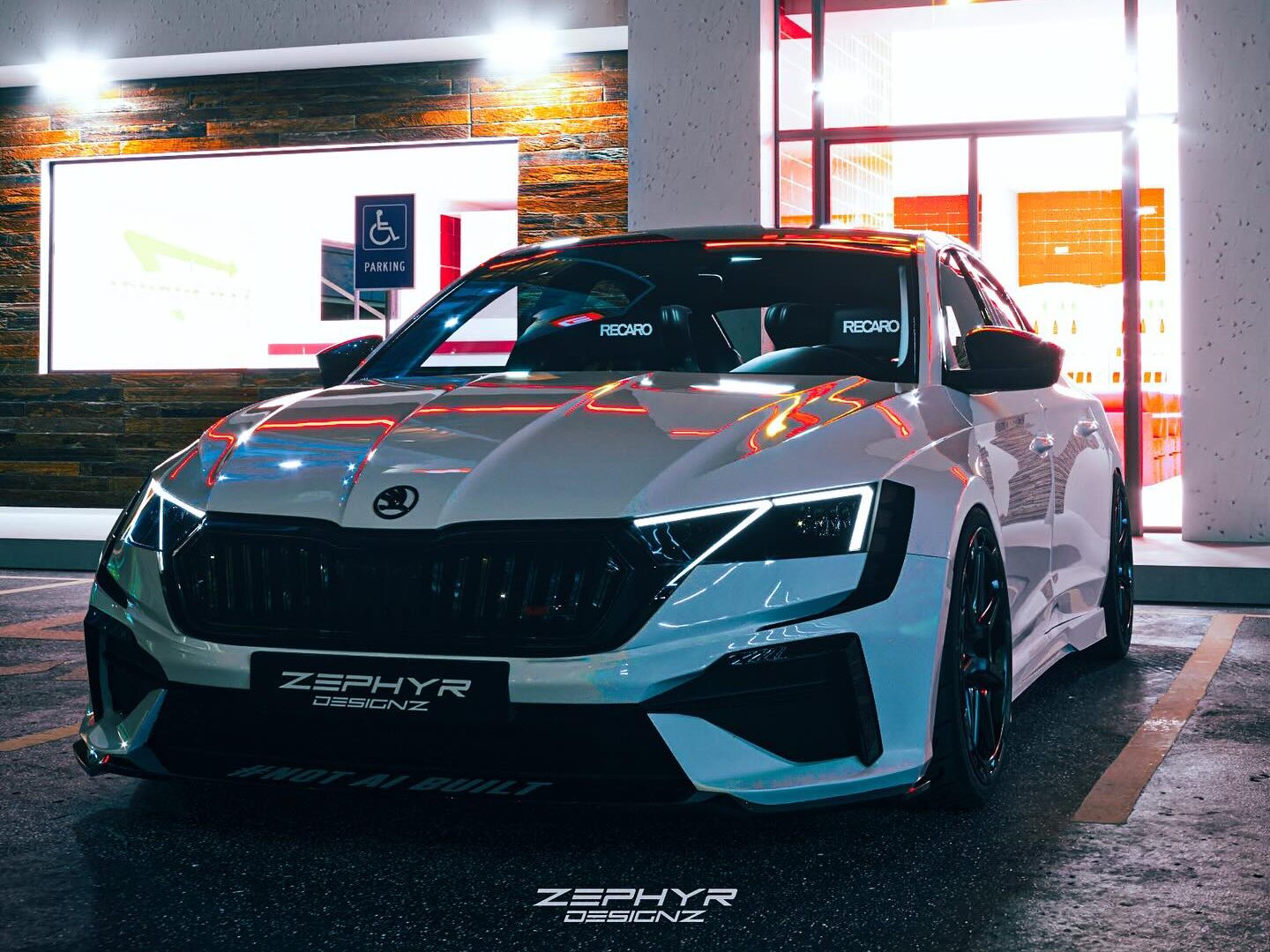 Octavia Rs Zephyr Hyper Widebody Kit Chvatn Dizajn Ktor V S Ohrom