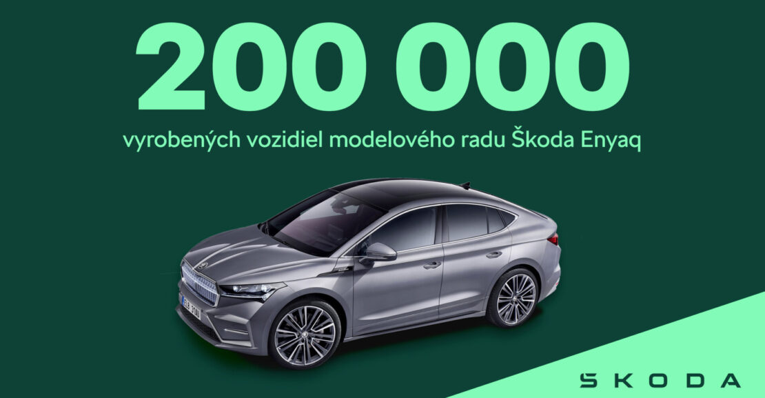 200000 vyrobenych vozidiel modelovej rady skoda enyaq b4432963 1920x1080 1 Škoda Enyaq: Prekročenie 200 000 vyrobených kusov