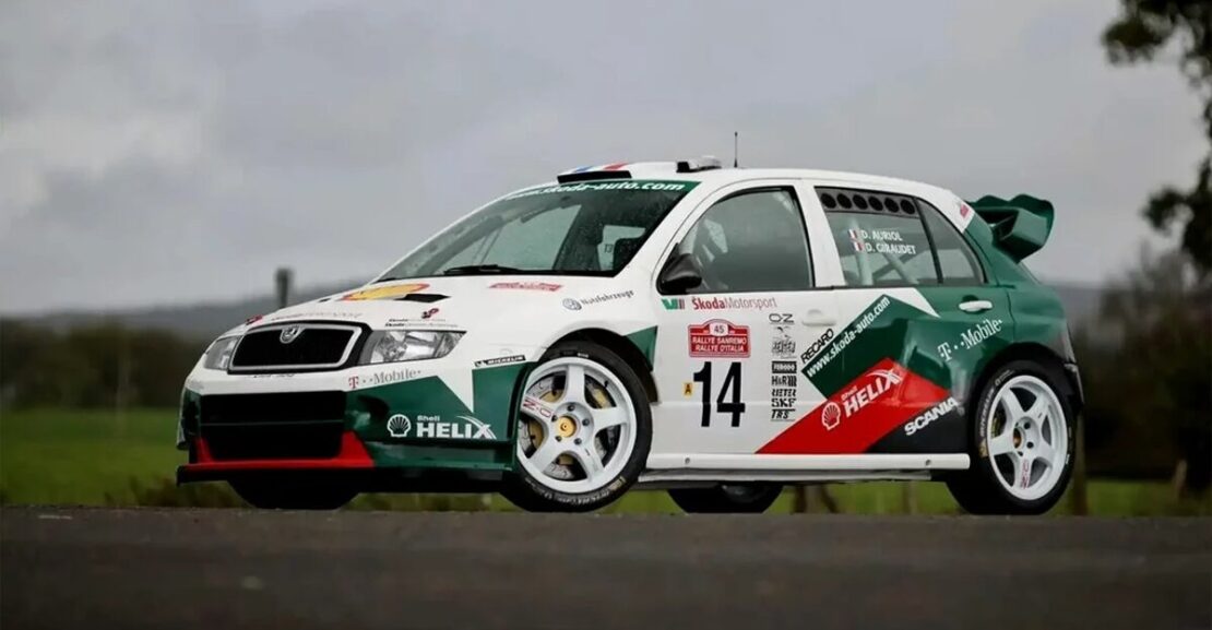 Fabia1 WRC 1 Škoda Fabia WRC: Na predaj je najdrahšia Fabia na svete