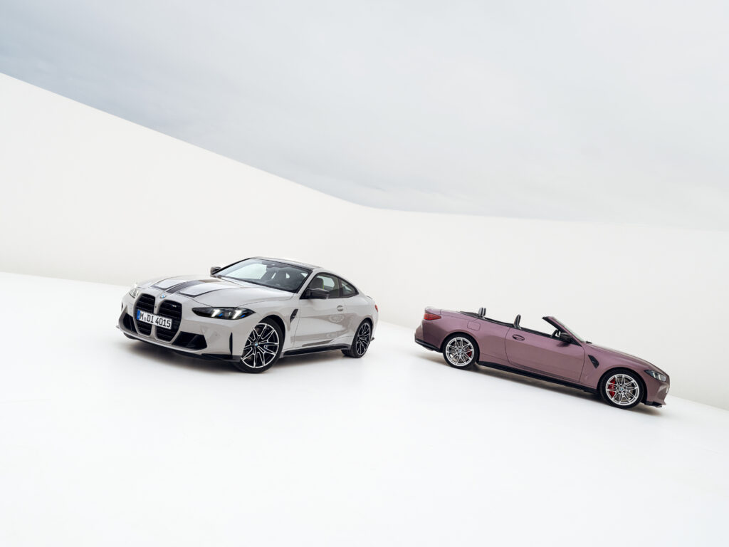 new bmw m4 coupe cabrio 1 BMW M predstavuje nové modely M4 Coupé a M4 Cabrio s výraznejším dizajnom, digitálnymi inováciami a zvýšením výkonu