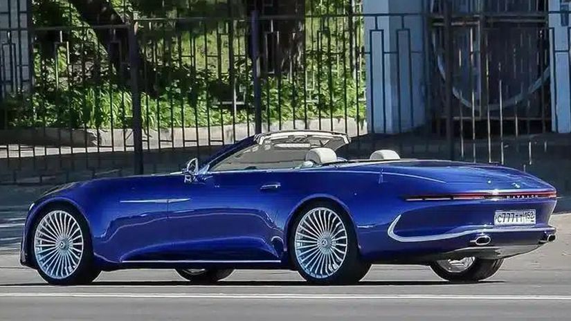 vision mercedes maybach 6 cabrio ruska replika 2024 04 clanokW Rusi vytvorili repliku ikonického Maybachu