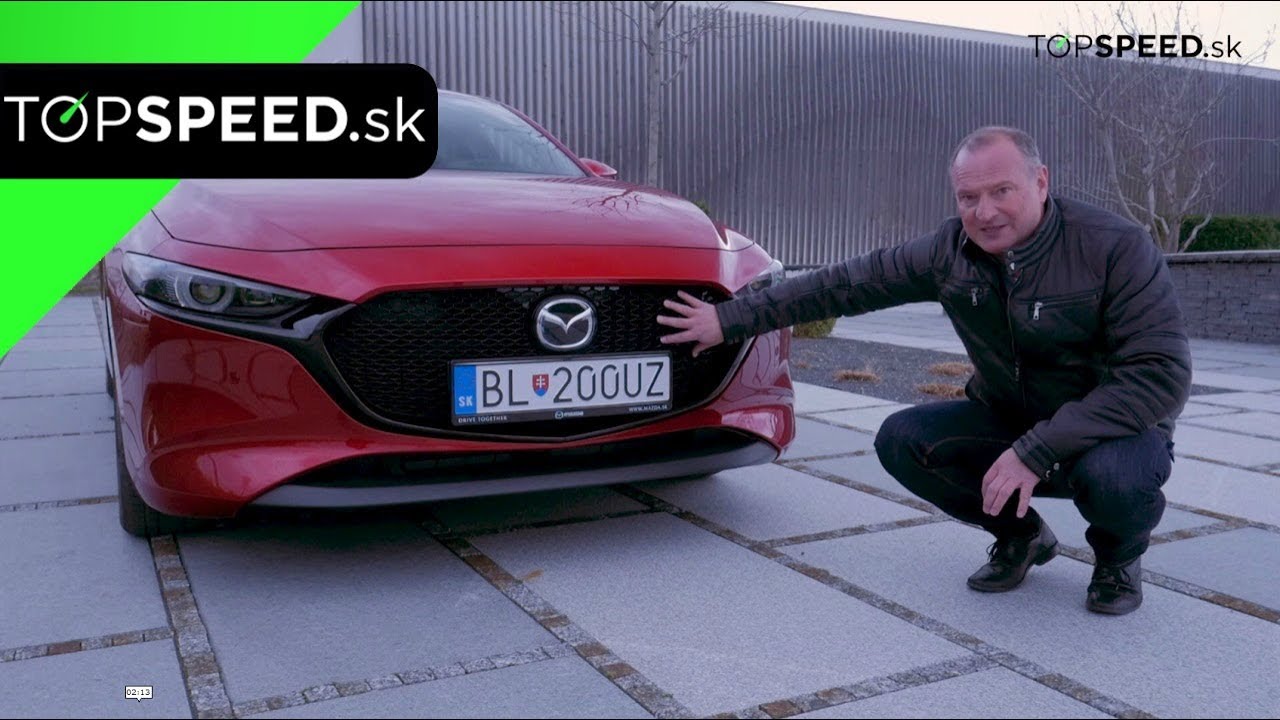 0f8400b0e274dd6e40a34998e59609d5 Videotest, recenzia, test: Mazda 3 2019 jazda - Alex ŠTEFUCA TOPSPEED.sk