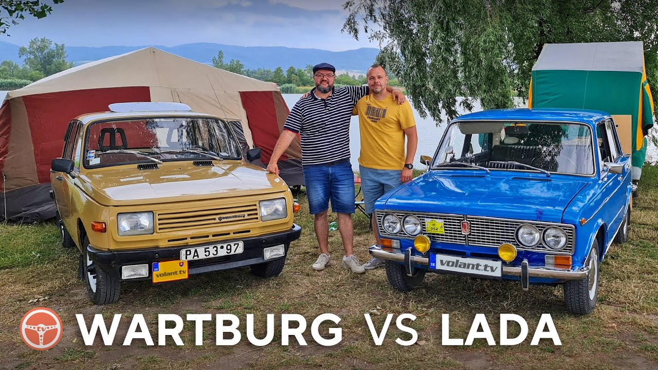 1422e12188c2049a861c2019ac773e3c Videotest, recenzia, test: Takto sa kempovalo za socíku: Wartburg vs Lada karavan - volant.tv
