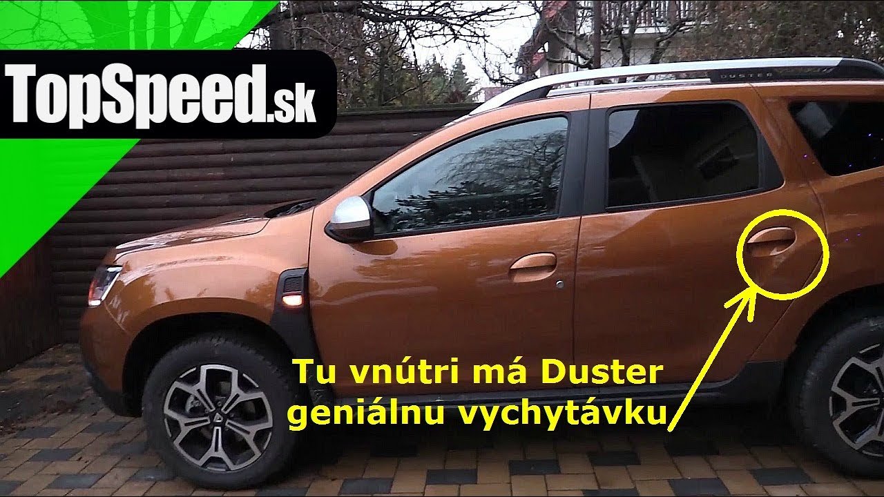 29b4bf2fc9abe7952df5a64110e075b3 Videotest, recenzia, test: Dacia Duster 2018 1.5dCi 4x2 automat a geniálne riešenie - TOPSPEED.sk