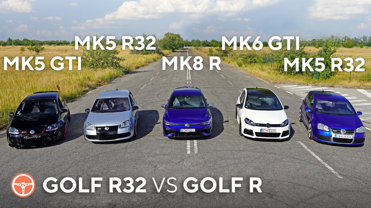 84da3961d62435f9ac07131e06feb5ca Videotest, recenzia, test: Klasický VW Golf R32 vs nový VW Golf R. Ktorý je lepší? - volant.tv test