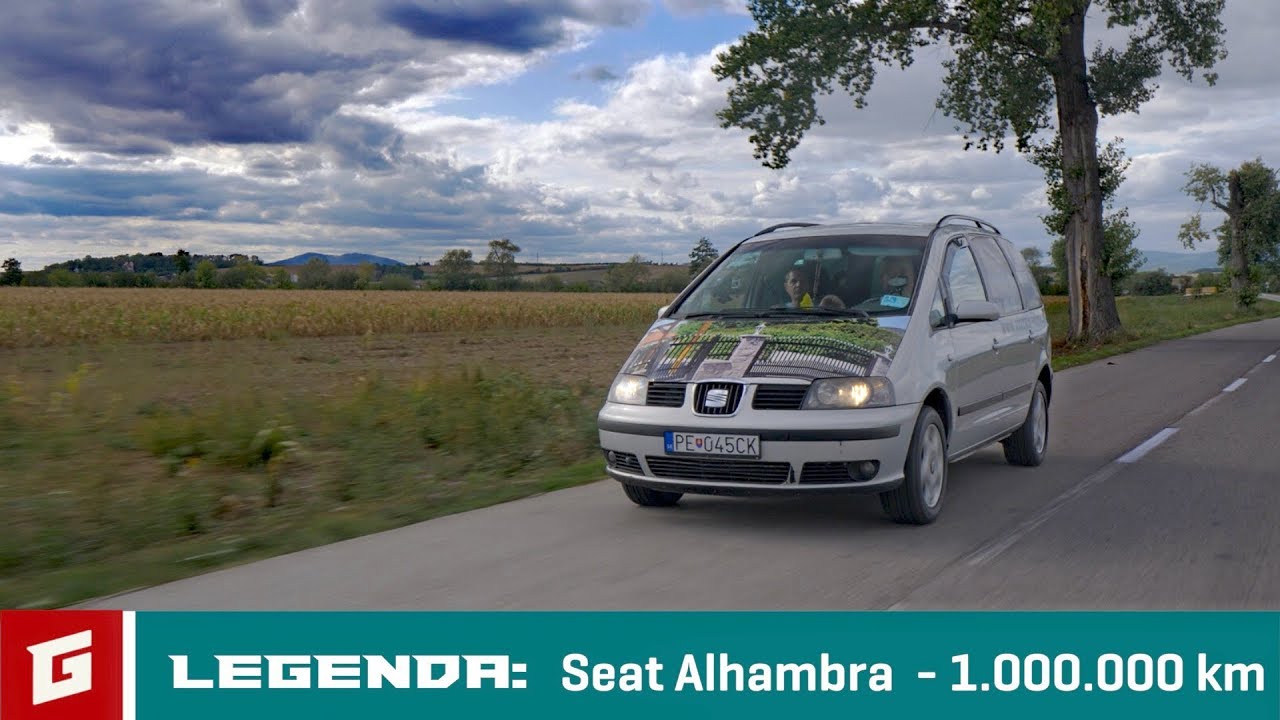 c9feb8ba164b126a022f4d60196f5ea8 Videotest, recenzia, test: Seat Alhambra - 1.000.000 km - Aký šofér, také auto - Legenda