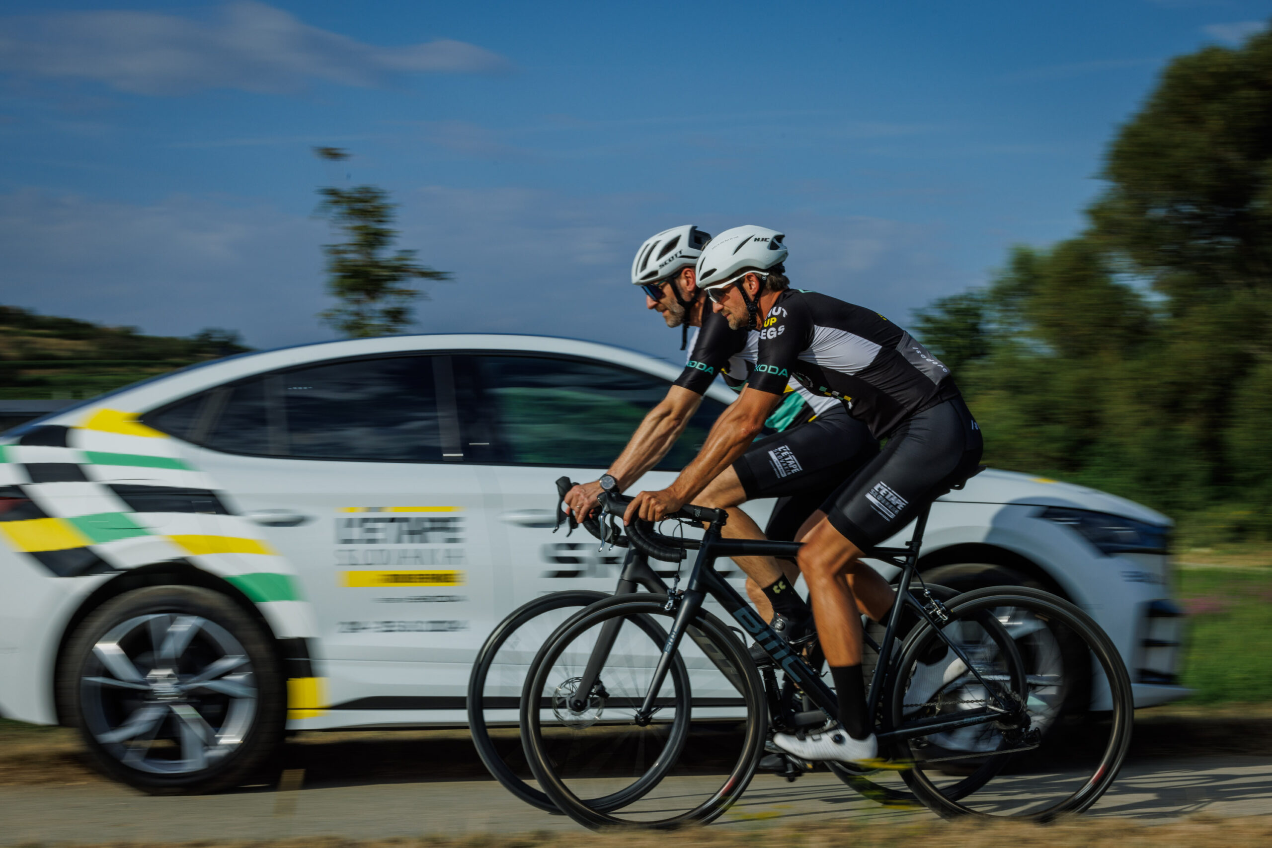 Škoda a známe osobnosti na štarte: L'Etape Slovakia by Tour de France 2024