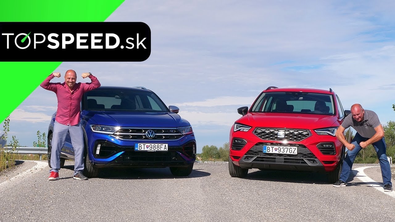 03023233d28b270559274c3000c9e551 Videotest, recenzia, test: VW T-ROC R a SEAT ATECA FR - je veľký rozdiel 200 k a 300 k crossover? Ako v čom