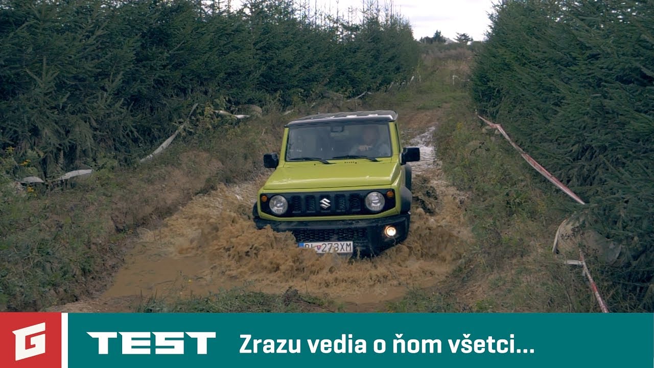 2075a48ca8b83d64cf074e0768bbd7e9 Videotest: SUZUKI JIMNY GLX 4x4 1,5 VVT - TEST - OFFROAD - GARAZ.TV