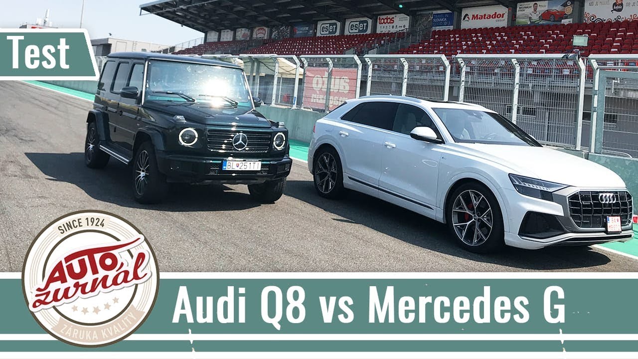 290f33f246ddc57809b8211226467d32 Videotest, recenzia, test: Audi Q8 3.0 TDI vs Mercedes-Benz G 500 - Test dvoch technologických ikon