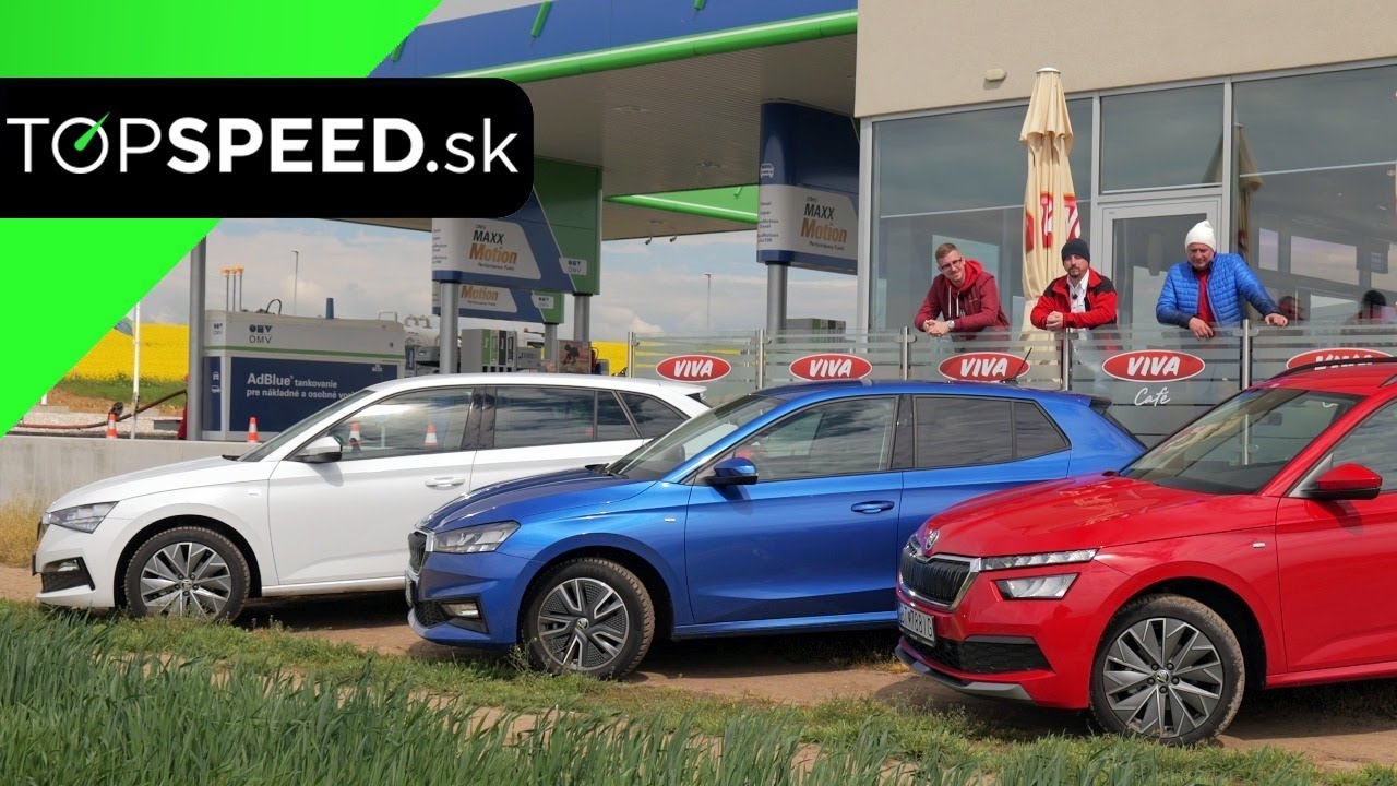 34dba41fe6fd7207ffcc41c285c7e0d9 Videotest: Ktorá malá Škoda je najlepšia? Fabia, Scala či Kamiq?