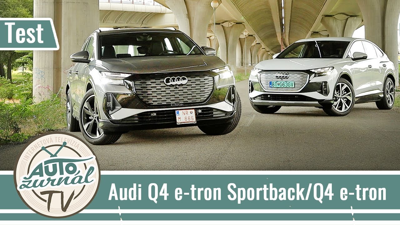 3607783bc5d252ee62d0a465ad5042d6 Videotest, recenzia, test: Audi Q4 e-tron Sportback 50 quattro (77 kWh) vs Q4 e-tron 35 (52 kWh): Výkonový vrchol vs základ