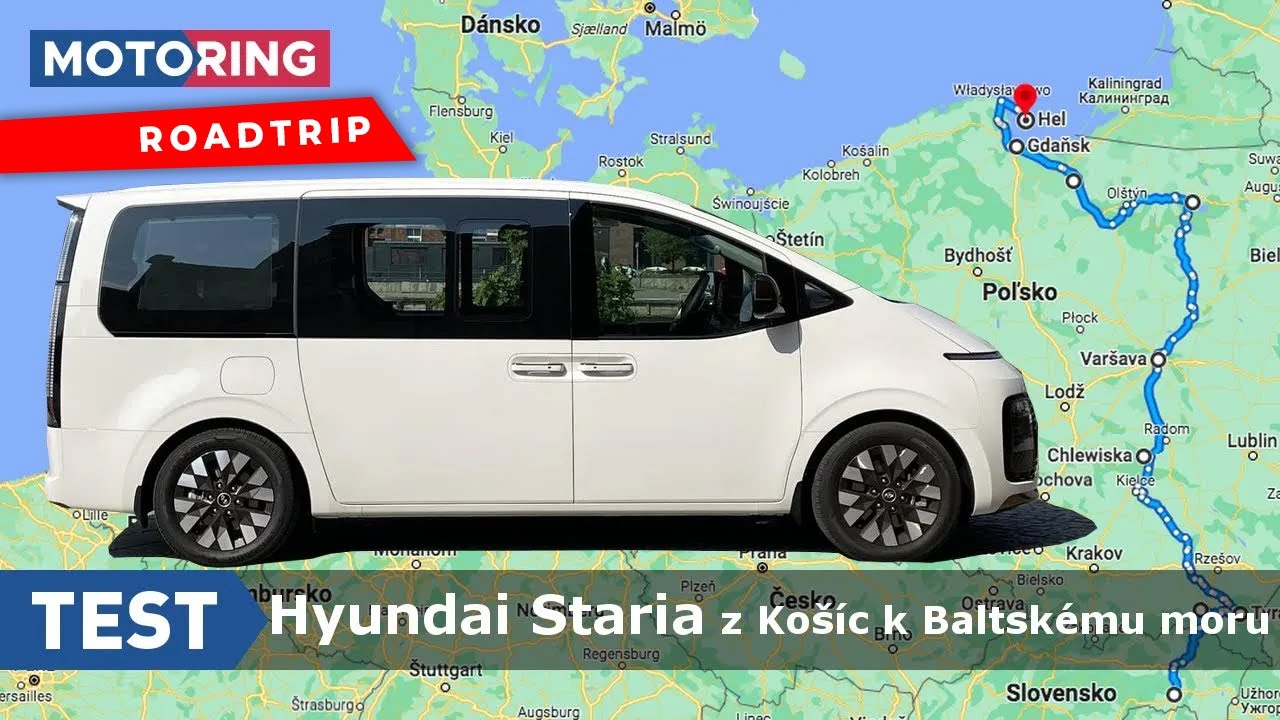 37d2fdfa1dabd14e83ccfb272177942f Videotest: TEST | Hyundai Staria 2.2 CRDi 8AT 4x4 | Z Košíc k Baltskému moru