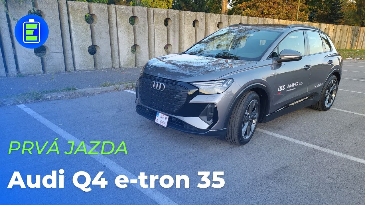 3997b4036ad22429f0ea7a865447c144 Videotest, recenzia, test: Prvá jazda: Elektromobil Audi Q4 e-tron 35