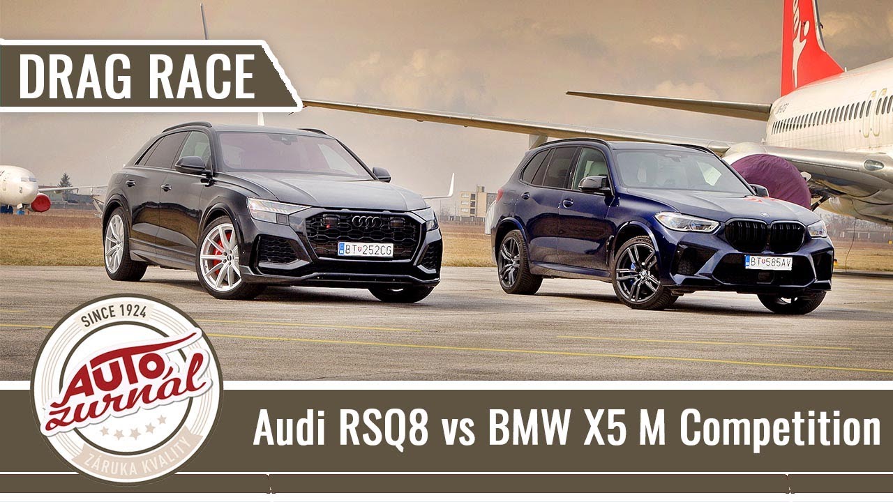 3fbec5e507ec0669d259fc13de171eb5 Videotest, recenzia, test: Audi RSQ8 vs BMW X5 M Competition: DRAG RACE