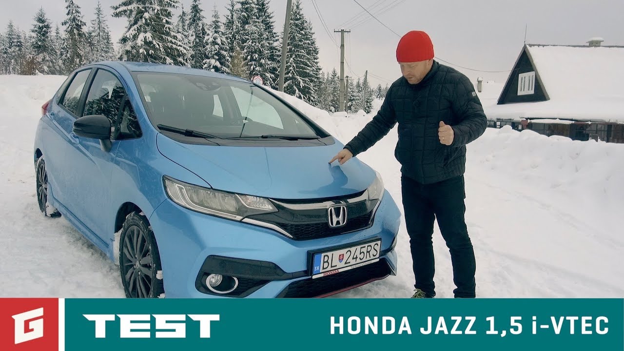 44c4b247cc1b18211077171eb01b2d40 Videotest, recenzia, test: Honda Jazz 1,5 i-VTEC Dynamic 2018 - GARAZ.TV - TEST - Rasťo Chvála