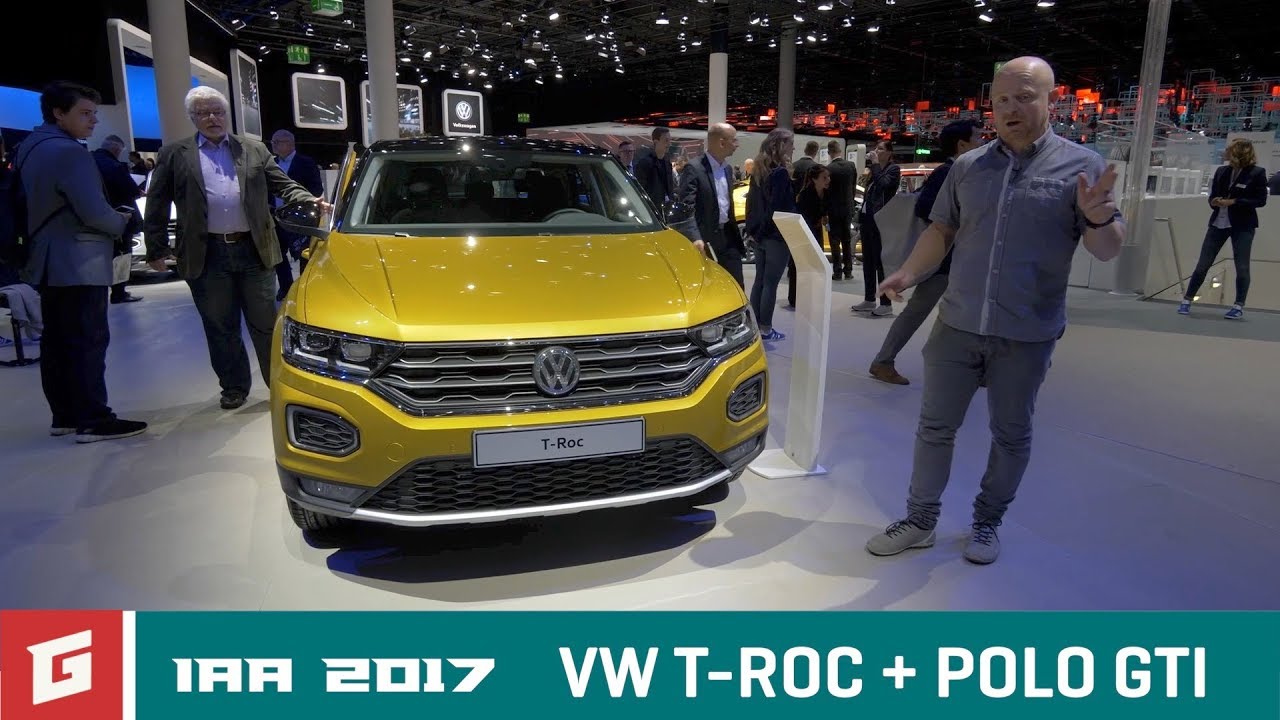 51d50ffc7f23709621b7c31c8fddfa5d Videotest: Volkswagen T-ROC a VW POLO GTi - IAA Frankfurt - GARAZ.TV