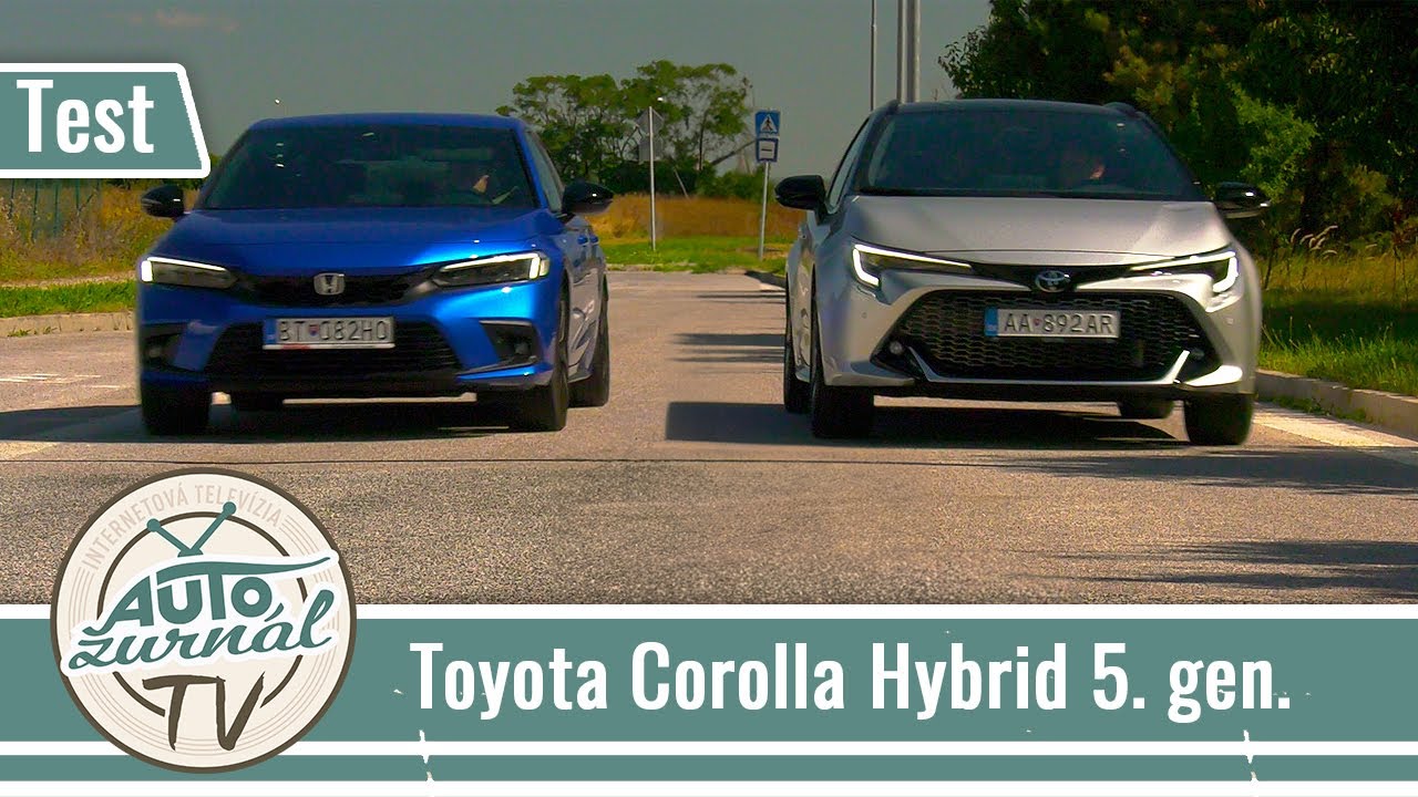 55a4a3a369965a19ab38b42eb5ce4987 Videotest, recenzia, test: Toyota Corolla facelift Hybrid 5. gen: Odveta s Honda Civic e:HEV TEST 2023