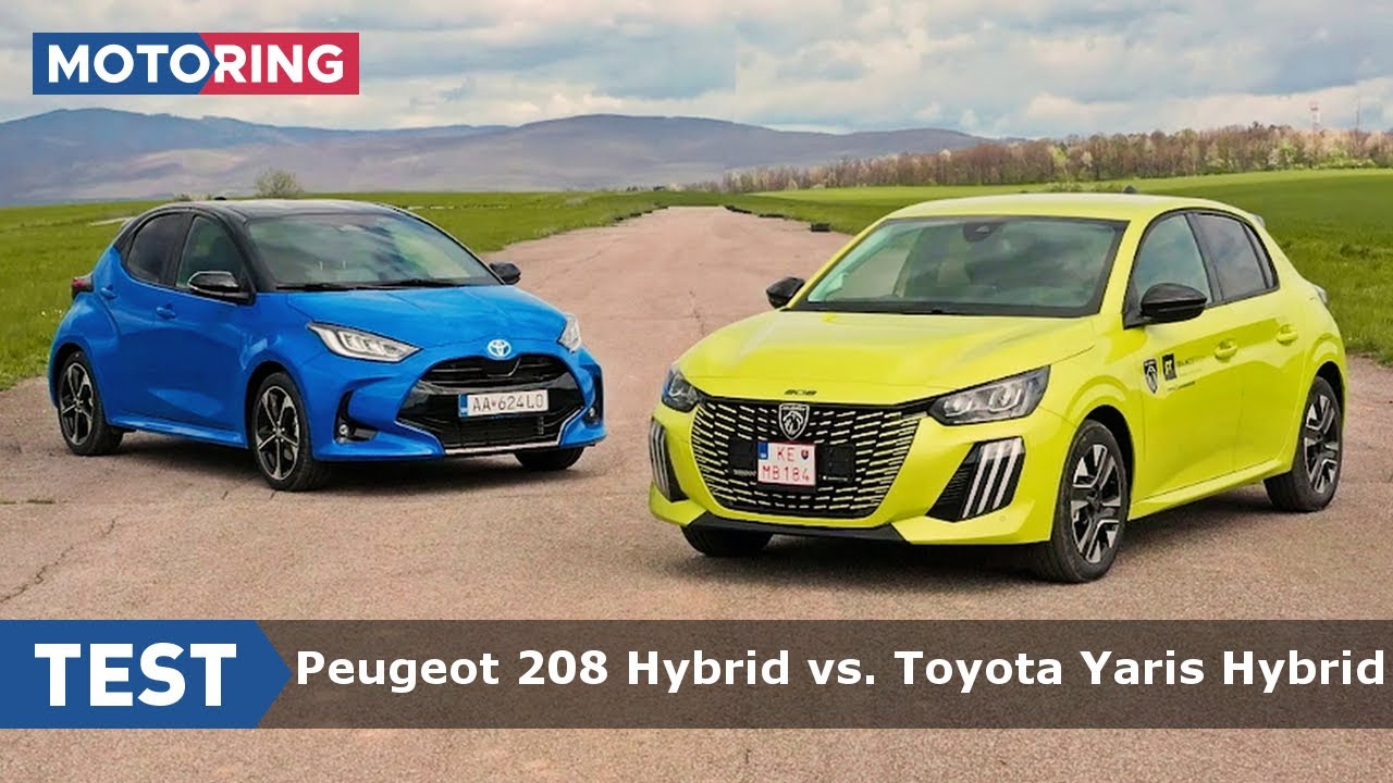 5d9443097d0f93e8887c1abce49d3c0c Videotest: TEST | Peugeot 208 vs. Toyota Yaris | Dokáže mild hybrid konkurovať full hybridu? | Motoring TA3