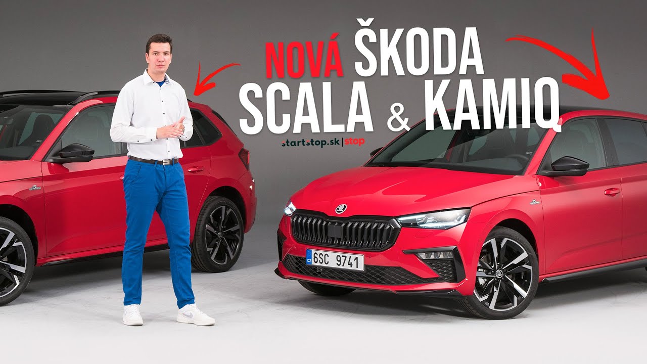 5fbcb01cb2f42f427ac111887b5451b6 Videotest: 2024 Škoda Scala a Škoda Kamiq - PRVÉ DOJMY