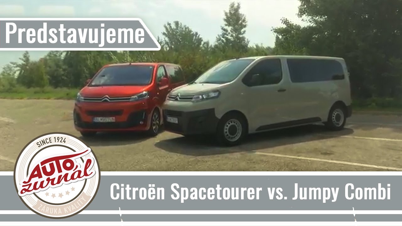 667f21ce4159a1991dfbb8265a48ca46 Videotest, recenzia, test: Citroën Spacetourer vs. Jumpy Combi: Rodina vs práca