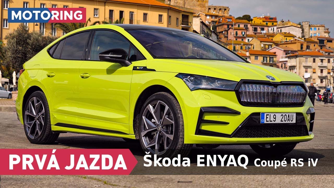 74b2b3792acf6e3585204af029dd2c13 Videotest: PRVÁ JAZDA | Škoda ENYAQ Coupé RS iV | Motoring TA3