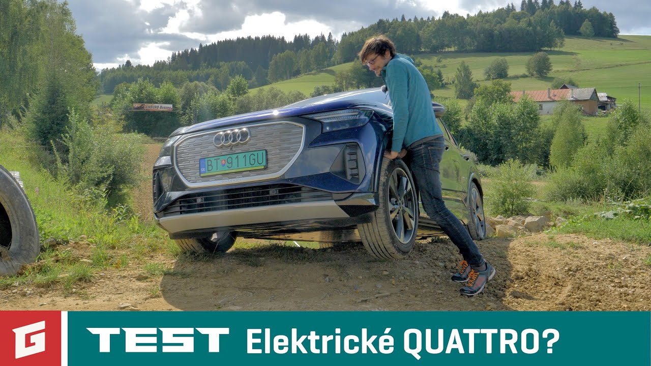 894666d25958d791db11a7f870d9f0b9 Videotest, recenzia, test: AUDI Q4 e-tron 50 QUATTRO - 4x4 TEST - SUV - Garáž.TV - Šulko