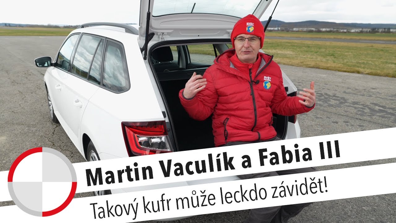 8dfd0ce1b3f609ef24d868f9e44d754c Videotest, recenzia, test: Upoutávka: Martin Vaculík a ojetá Škoda Fabia Combi III. Boduje nejen megazavazadelníkem!