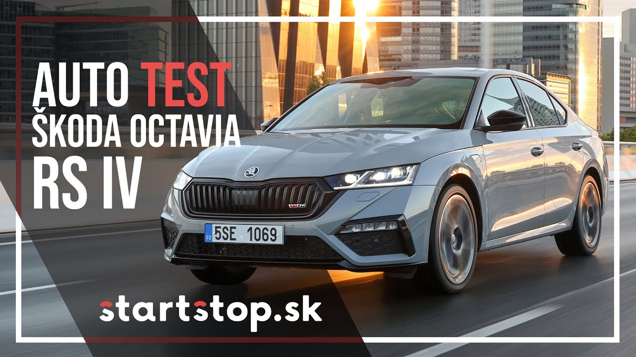 8ea7726f8abaf2bd68a47f0823507a05 Videotest, recenzia, test: Škoda Octavia RS iV - Startstop.sk - PRVÁ JAZDA