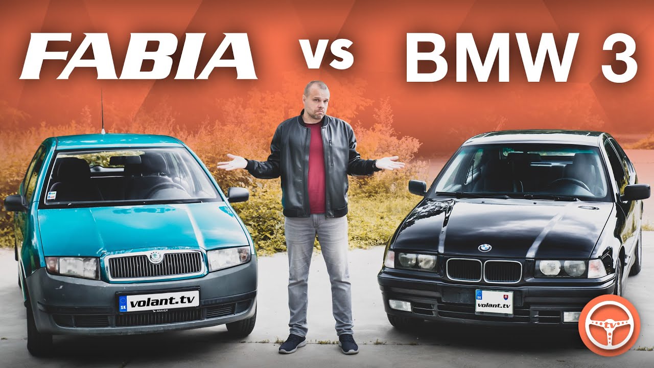 9b25b8ca13de789292aed98d89e43a6a Videotest: Auto pre začiatočníka: Fabia vs BMW 3 - volant.tv