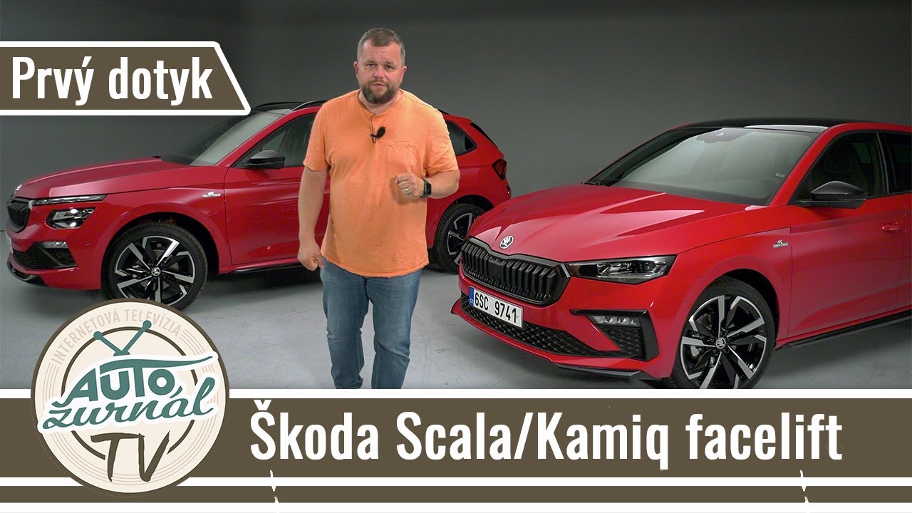 9bfbae363b037c9ef892cb6b9a3653fb Videotest: Škoda Scala a Kamiq facelift 2024: LED Matrix svetlá, športovejší dizajn a pôvodná ponuka motorov