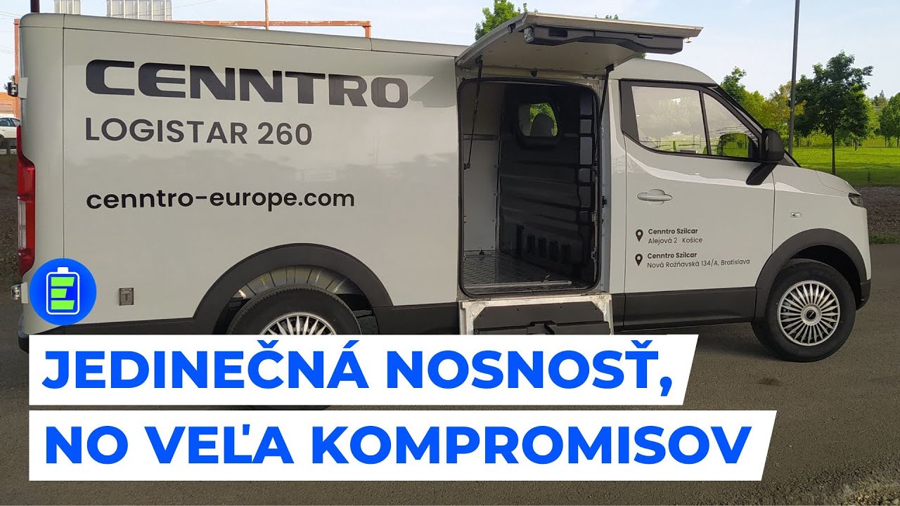 9c7cdc99ff106ef27a788d70c9d82d2e Videotest, recenzia, test: Čínska dodávka! Cenntro Logistar 260 prináša jedinečnú nosnosť, ale aj veľa kompromisov.