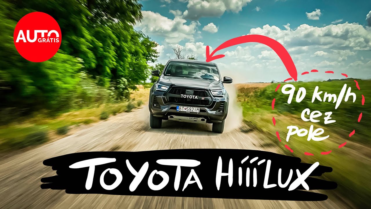 a1878bf9e2ec5428e61c4c526e1814e3 Videotest, recenzia, test: TOYOTA HILUX GR Sport: Je naozaj iba pre tvrdých chlapov?!