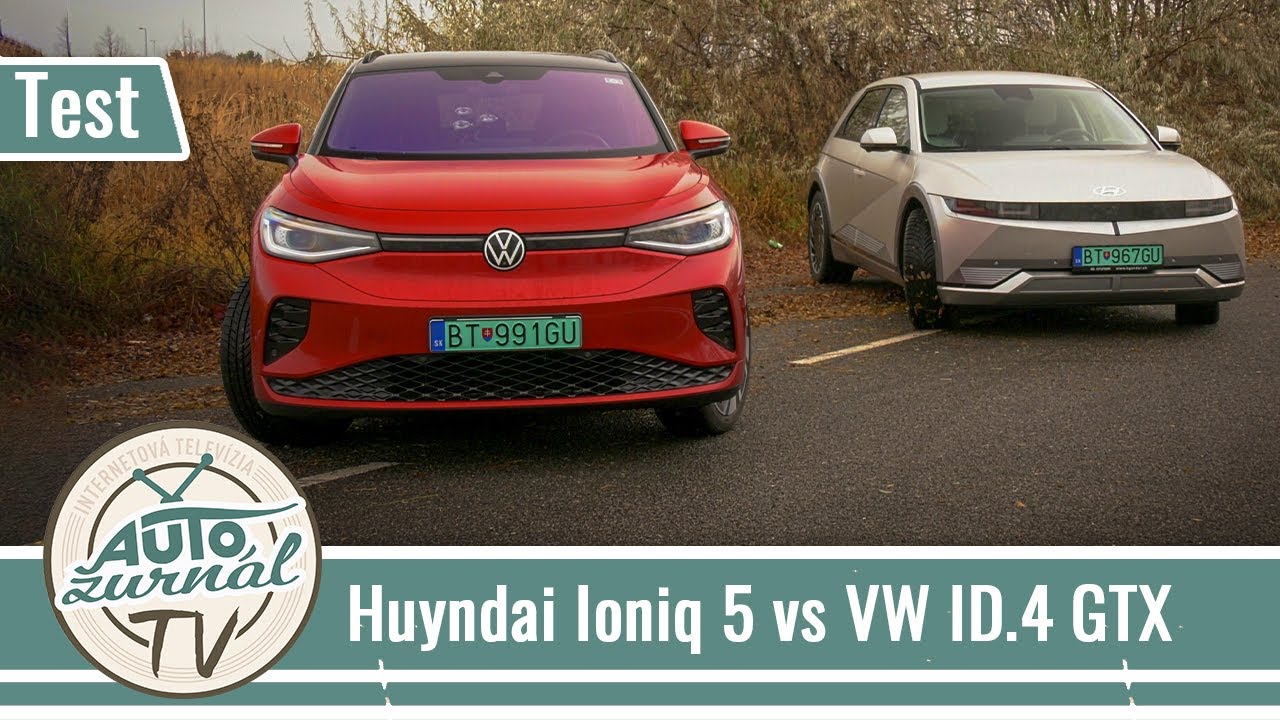 aad0d9a1314d440a4013131465e04d42 Videotest, recenzia, test: Hyundai Ioniq 5 vs Volkswagen ID.4 GTX: Ktorý z nich je lepší elektromobil?