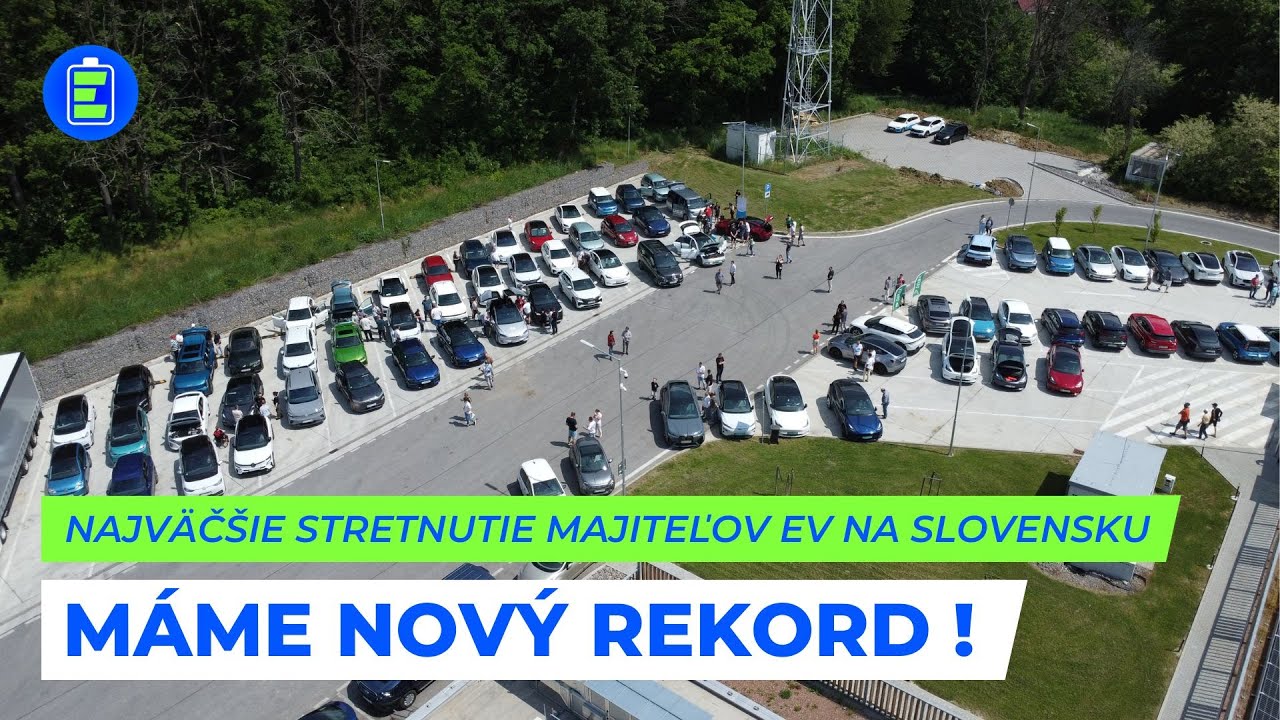 b106e313daa5ede00c58620a80687c0a Videotest, recenzia, test: MÁME NOVÝ REKORD. Najväčšie stretnutie majiteľov elektromobilov na Slovensku.