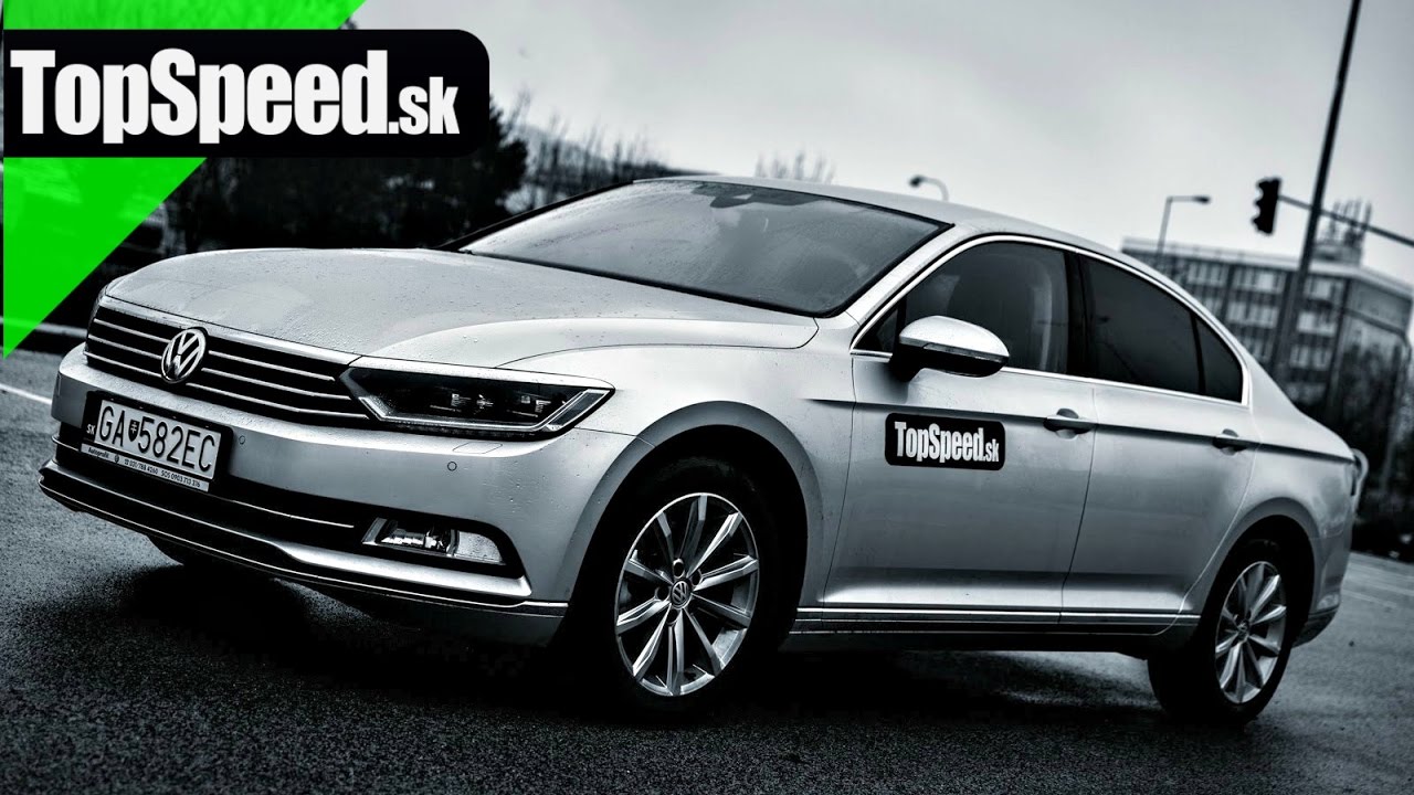 b2563cc285838671c537e06147fcf249 Videotest, recenzia, test: Test VW Passat B8 2.0 TDI DSG Highline - TOPSPEED.sk