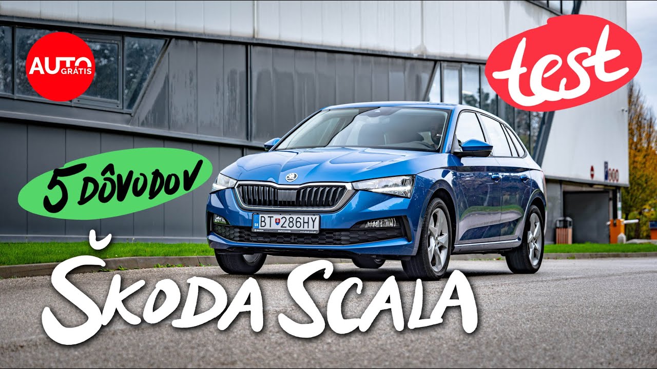 b84cd59a7a16ab73247bbfa841fdf6f5 Videotest, recenzia, test: TEST: ŠKODA Scala - Hľadali sme 5 dôvodov, prečo môže byť ešte stále dobrou voľbou