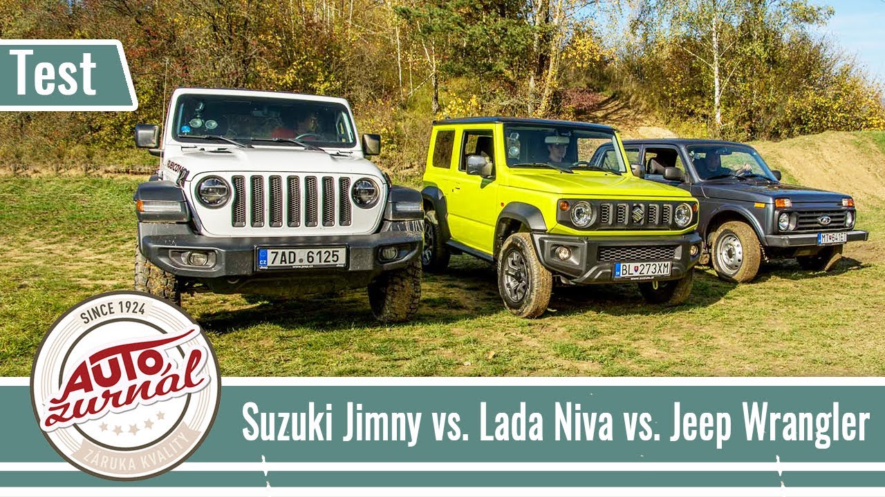 c39b7ccea9f24899cc6040ff18468319 Videotest, recenzia, test: Test troch legiend! - Suzuki Jimny vs. Lada Niva vs. Jeep Wrangler