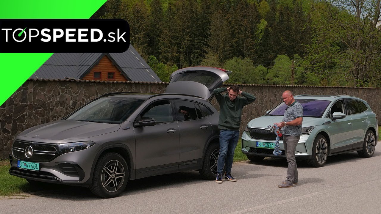 dd944aeb2657830d9d28407d5880aa60 Videotest, recenzia, test: Aký reálny dojazd majú Škoda ENYAQ a Mercedes EQA?