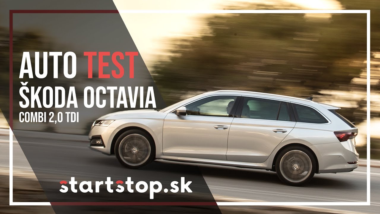 e2bd9e43fbd4876f40b73c58ebef2087 Videotest, recenzia, test: Škoda Octavia 2.0 EVO TDI, do detailov - Startstop.sk - TEST