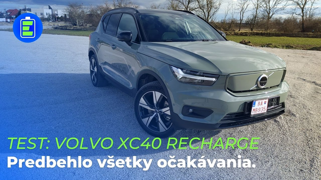 e88789d212e0f6e3fdd4131270e1a852 Videotest, recenzia, test: TEST: Elektromobil Volvo XC40 Recharge Pure Electric. Predbehlo všetky očakávania.