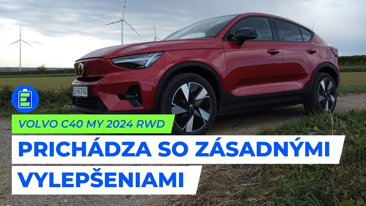 ea3530e93ccd2bb9ddfde8cafc89fb76 Videotest, recenzia, test: Zásadne vylepšené Volvo C40 Recharge MY2024. Takto sa to robí !