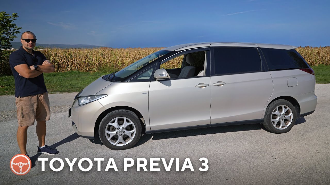 ffba8afa8e6ab8c3532bd93048b44520 Videotest, recenzia, test: Toyota Previa 3. Poctivý Japonec zo starej školy MPV - volant.tv