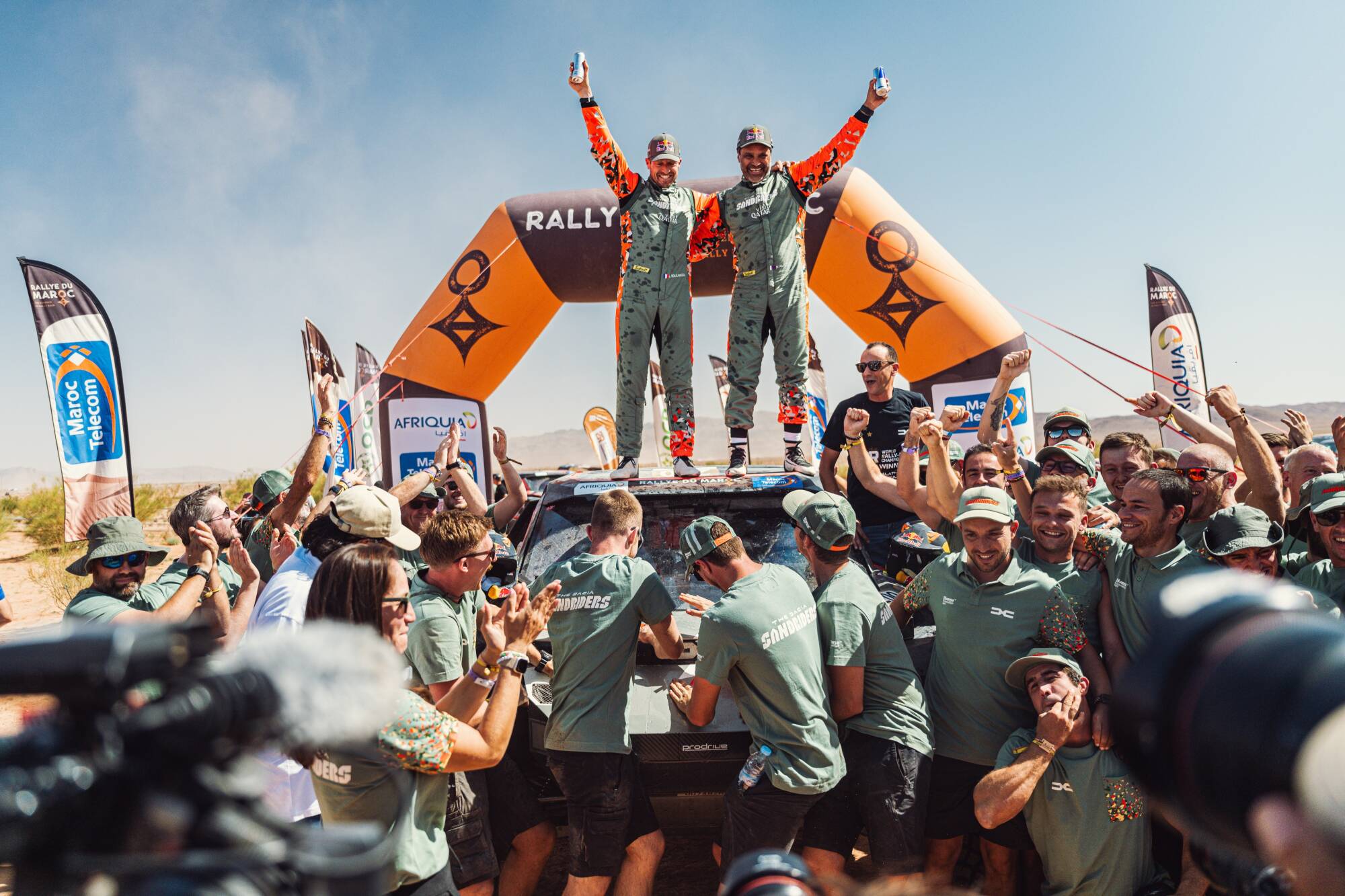 Tím Dacia Sandriders triumfoval na Rallye v Maroku