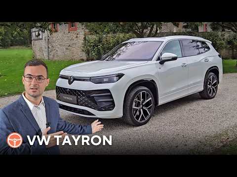 Videotest, recenzia, test: Volkswagen Tayron je tu. Má sa Škoda Kodiaq a Kia Sorento báť? - volant.tv