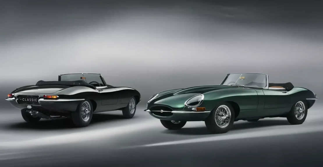 jagiar etype Jaguar oživil legendárny E-Type: Dva nové exempláre pre bohatého klienta na oslavu výročia