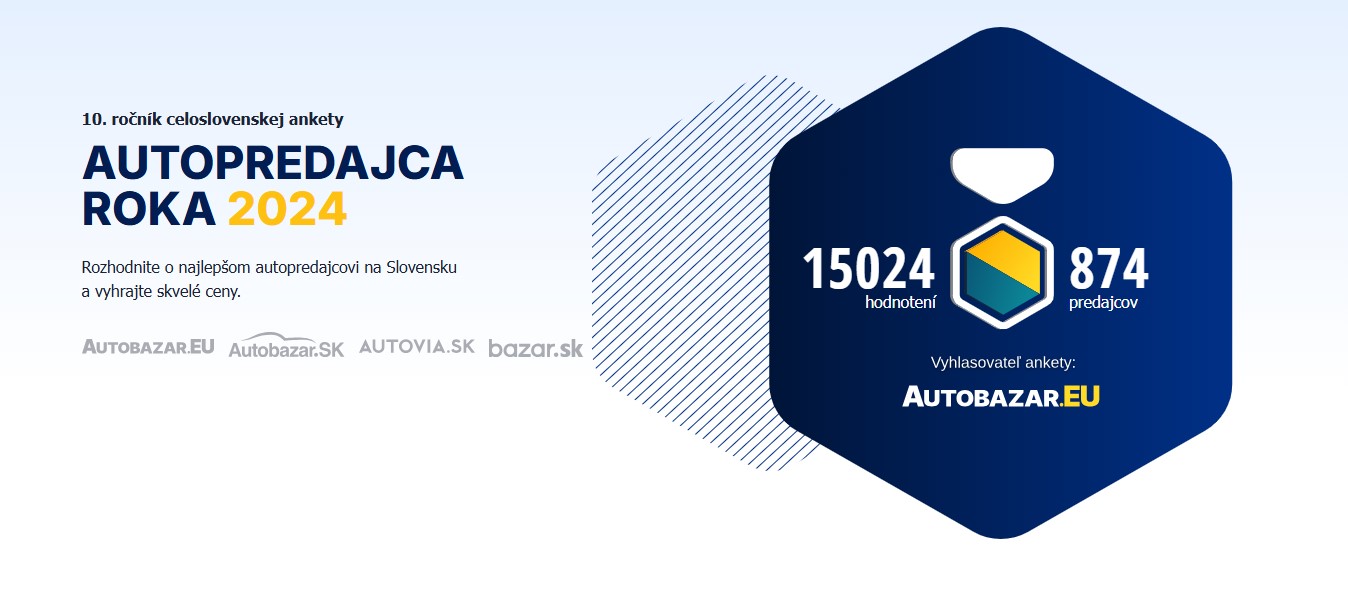 Autopredajca roka 2024: Hlasovalo už 15-tisíc ľudí, čas na vyjadrenie názoru sa kráti