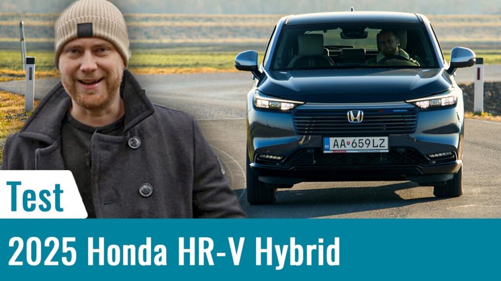 Videotest, recenzia, test: 2025 Honda HR-V 1.5 Hybrid facelift (4K): Detailné zmeny hľadajte pod povrchom